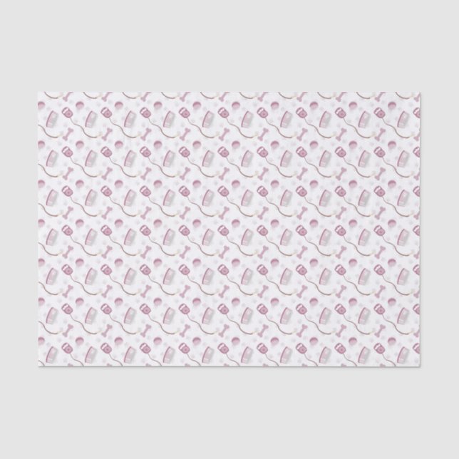 Papier Mousseline Curte Yorkshire Terrier Anniversaire (Recto)