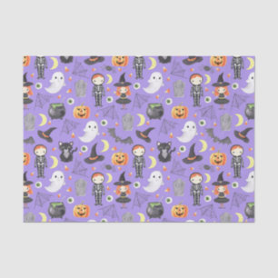 Papier Mousseline Cute Aquarelle Costume d'Halloween Enfants
