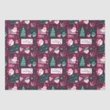 Cute Christmas Santa Claus pattern