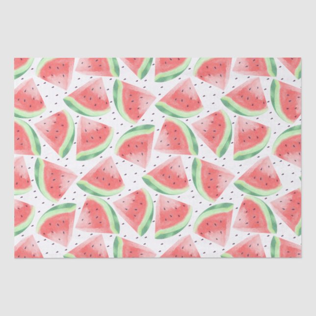Papier Mousseline Cute Eté Kawaii Aquarelle (Recto)