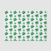 Cute Leprechaun casquette et motif shamrock