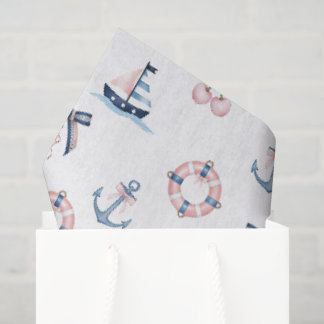 Papier Mousseline Cute Nautique et Coquette Infusion!