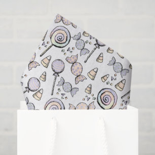 Papier Mousseline Cute Pastel Halloween Candy Baby