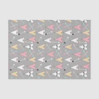 Papier Mousseline Cute Pastel Teepepees et flèches bohème