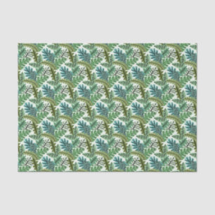 Papier Mousseline Cute Safari fête d'anniversaire Jungle Feuilles fe