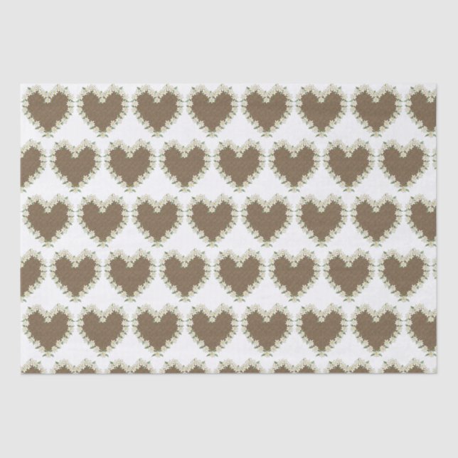 Papier Mousseline Daisy Chain    (Recto)