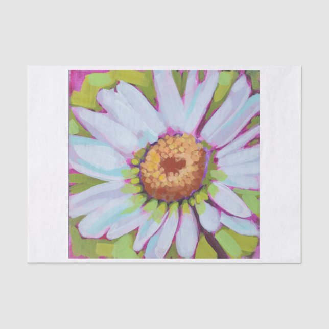 Papier Mousseline Daisy Drama (Recto)