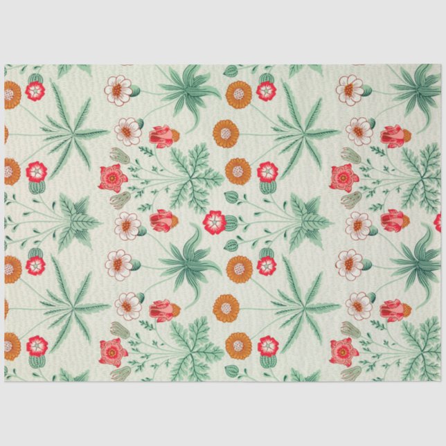 Papier Mousseline Daisy, William Morris (Recto)