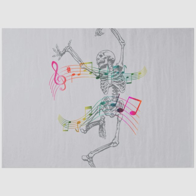 Papier Mousseline danceleton (Recto)