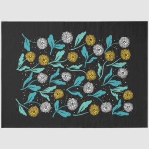 Papier Mousseline Dandelion de printemps Fleurs et design Feuille