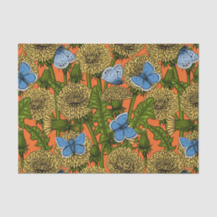 Papier Mousseline Dandelion medow