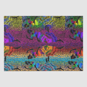 Papier Mousseline Danse africaine