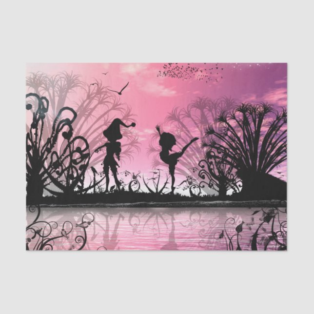 Papier Mousseline Danse au violon (Recto)