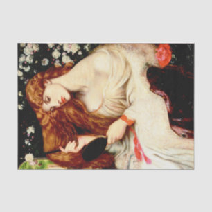 Papier Mousseline Dante Gabriel Rossetti Lady Lilith