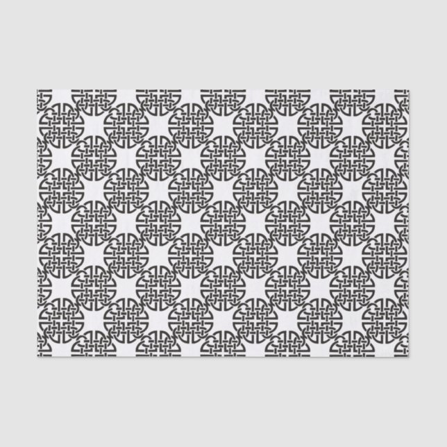 Papier Mousseline Dara Knot (Recto)