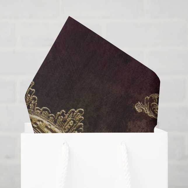 Papier Mousseline Dark Boudoir (Sac cadeau)