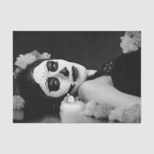 Papier Mousseline DAY IN DAY OF THE DEAD COSTUME Tissue Paper