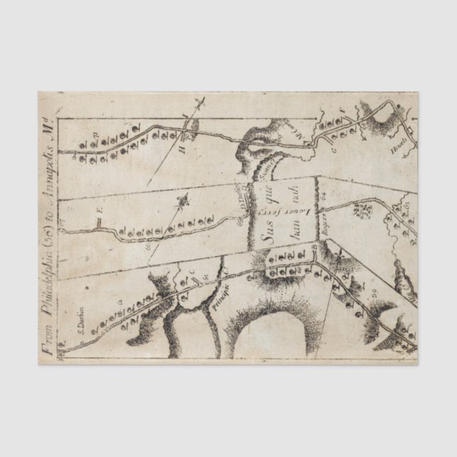 Papier Mousseline De Philadelphie à DM 56 d'Annapolis (Recto)