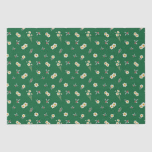 Papier Mousseline Décembre Mois de naissance Fleurs Narcisse Holly