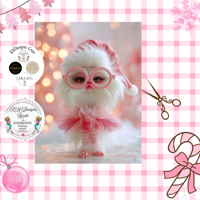 Papier Mousseline Déchoupage Soeur Pucker Prissy Whimsical #2 (Créateur téléchargé)