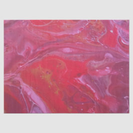 Papier Mousseline Découpage Abstrait rouge violet en cuivre blanc