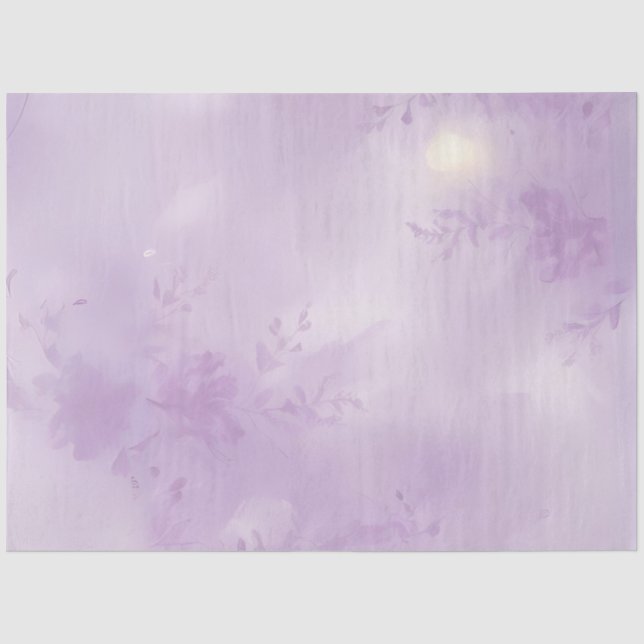 Papier Mousseline Découpage Aquarelle Arrière - plan Dreamy Light Li (Recto)