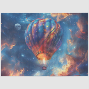 Papier Mousseline Découpage Ballons à air chaud Nebulae Galaxies