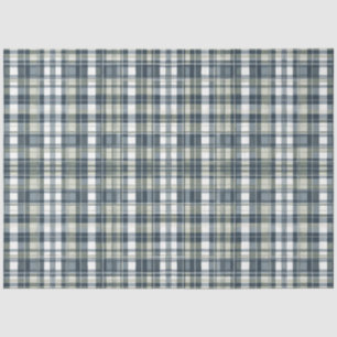 Papier Mousseline Découpage blanc plaqué vert bleu Denim