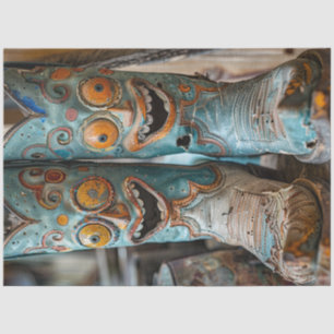 Papier Mousseline Découpage Boots comiques Whimsical Stylés