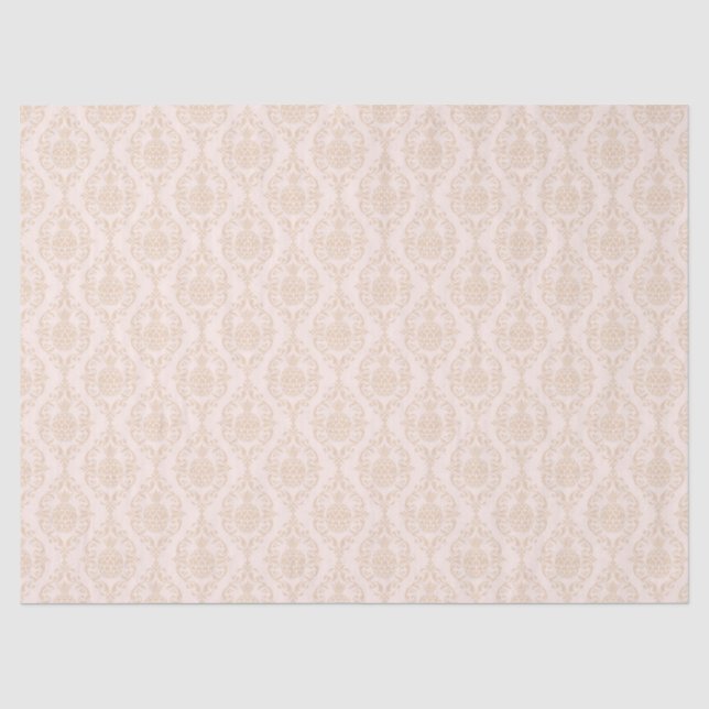 Papier Mousseline Découpage de dénouement de l'ananas de pêche (Recto)