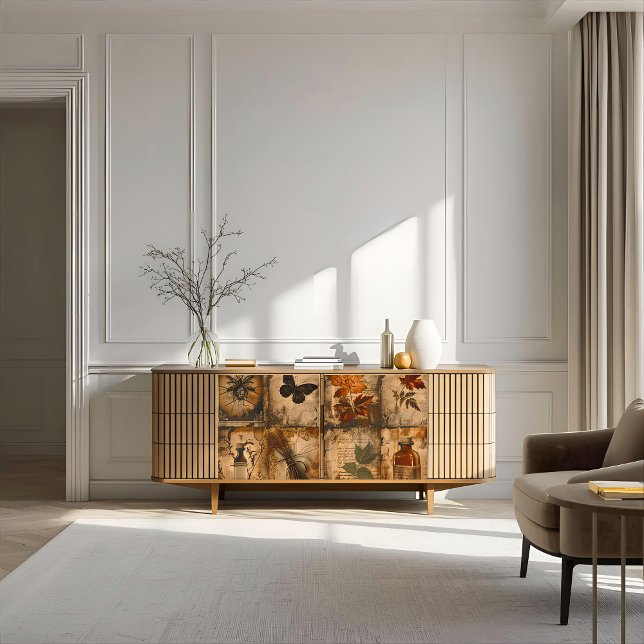 Papier Mousseline Découpage de la sépière d'automne de l'érable vict (Créateur téléchargé)