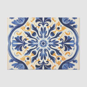 Papier Mousseline Découpage de motif portugais mignon