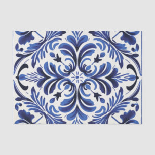 Papier Mousseline Découpage de motif portugais mignon
