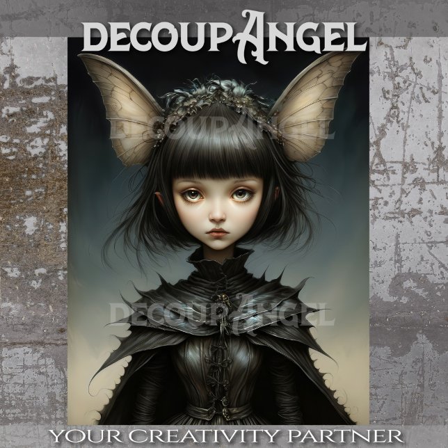 Papier Mousseline Découpage de papillon lunaire (Créateur téléchargé)