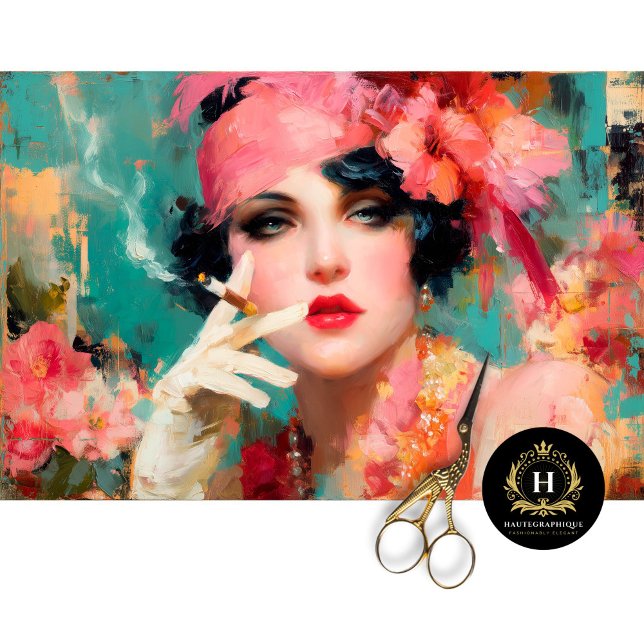 Papier Mousseline Découpage de vaporisateur fumé (Créateur téléchargé)