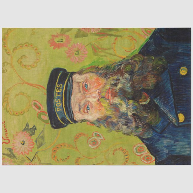 Papier Mousseline Découpage de Vincent Van Gogh (Recto)