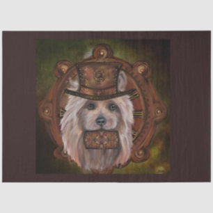 PAPIER MOUSSELINE DÉCOUPAGE DU TERRIER AUSTRALIEN
