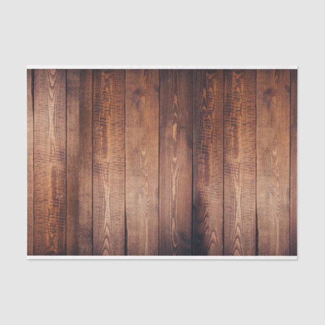 Papier Mousseline Découpage Faux Wood (Recto)