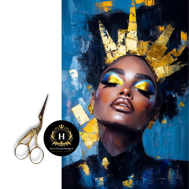 Papier Mousseline Découpage féministe d'or (Créateur téléchargé)