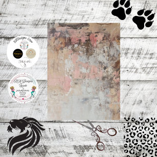 Papier Mousseline Découpage Finition Abstraite Imitation Correspond