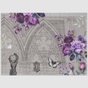 Papier Mousseline Découpage gothique victorienne Steampunk