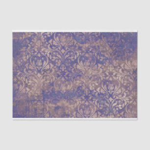 Papier Mousseline Découpage Lavande Mystique