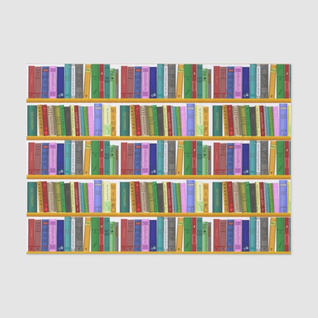 Papier Mousseline Découpage Livres Anniversaire (Recto)