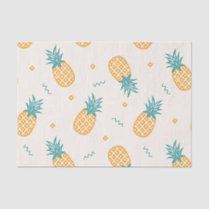 Papier Mousseline Découpage Motif ananas lumineux