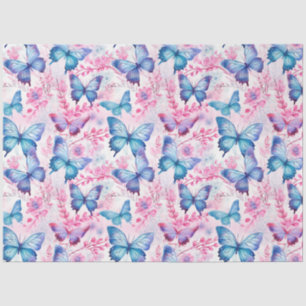 Papier Mousseline Découpage Motif Bliss papillon