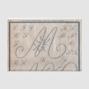 Papier Mousseline Découpage Motif de broderie ou Cadeau
