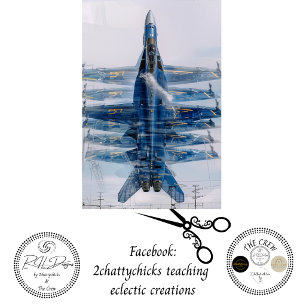 Papier Mousseline Découpage Photo Mouvement Réactif Avion Blue Angel