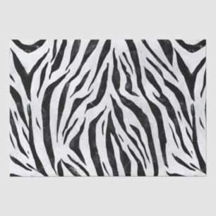 Papier Mousseline Découpage Poster de animal Zebra Stripes