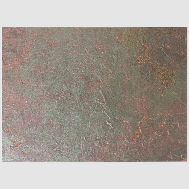 Papier Mousseline Découpage Rustique Faux Patiné Texture (Recto)