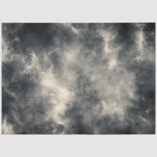 Papier Mousseline Découpage texturé Noir Argent Blanc Faux Finition
